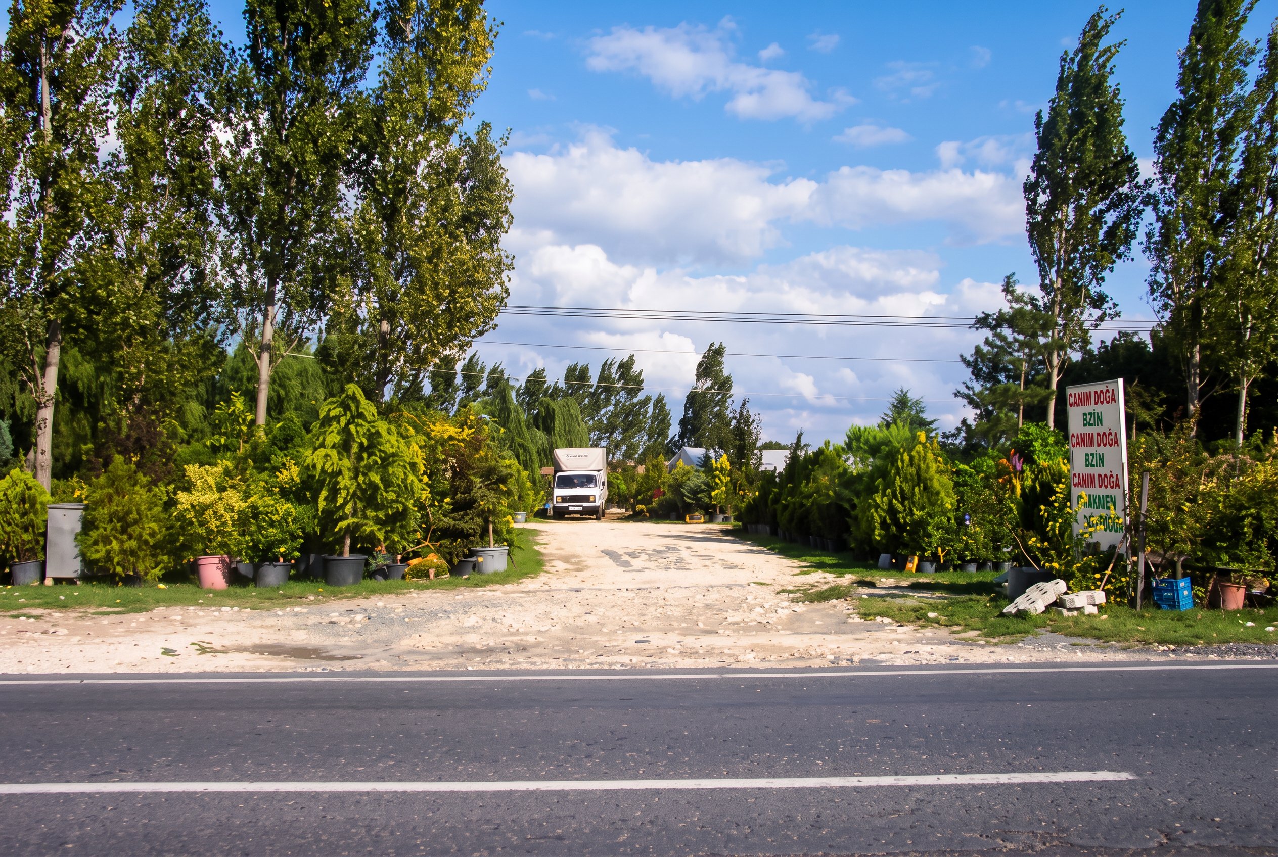 Canım Doğa Fidanlığı kapı girişi — Saray, Tekirdağ